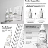 The Ordinary Skin Support Set | Niacinamide & Hyaluronic Acid | best for skin purpose