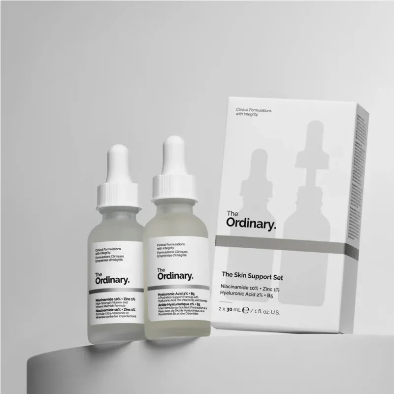 The Ordinary Skin Support Set | Niacinamide & Hyaluronic Acid | best for skin purpose